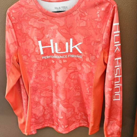 HUK FISHING LONG SLEEVE TOP - Picture 3 of 6